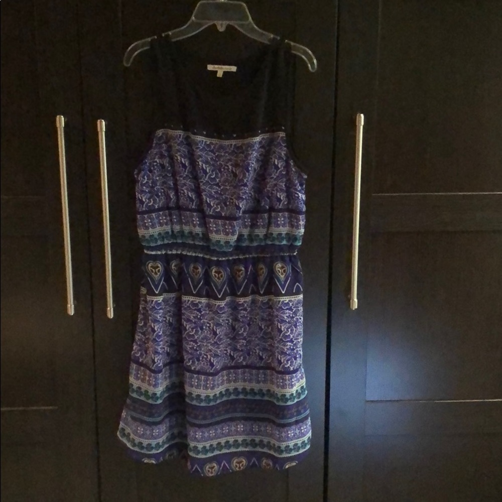 Charlotte Russe Blue/Black Dress